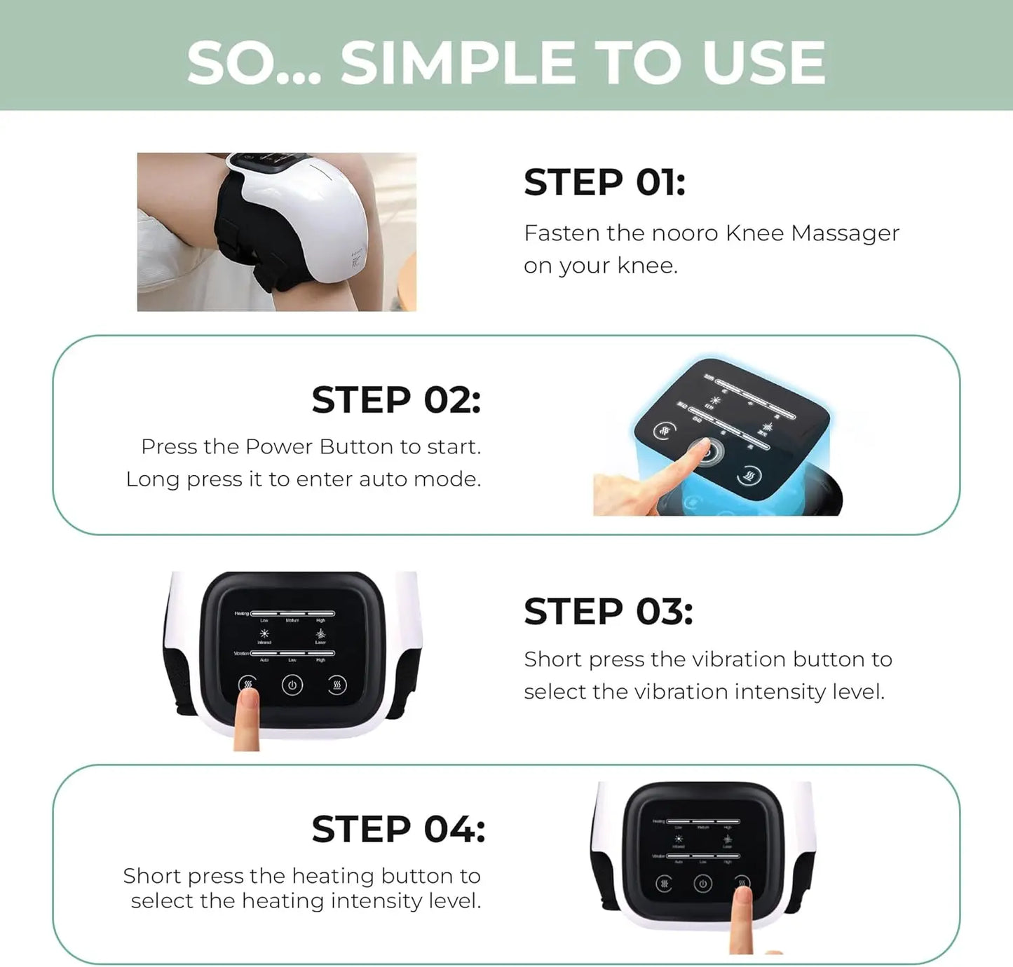 FlexiRelief™ 4-in-1 Knee Cuff